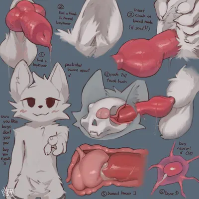 silly cat (mauzymice) (boy kisser (meme)) created by voidpastelchalk