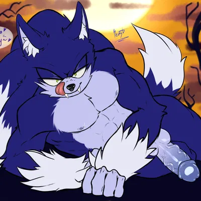 sonic the hedgehog, sonic the werehog (sega, sonic the hedgehog (series)) created by aoibeast