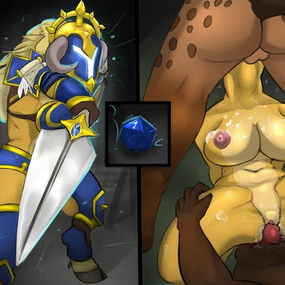 spar, yewle scorchedhoof (blizzard entertainment, dungeons and dragons) created by croqs