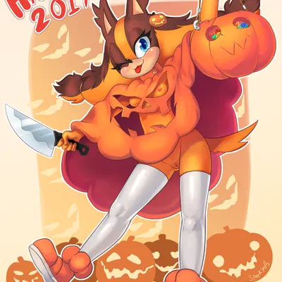 sticks the jungle badger (halloween, sega) created by sparkydb