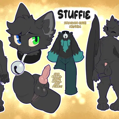stuffie (stuffievl) (mythology) created by dizzymilky
