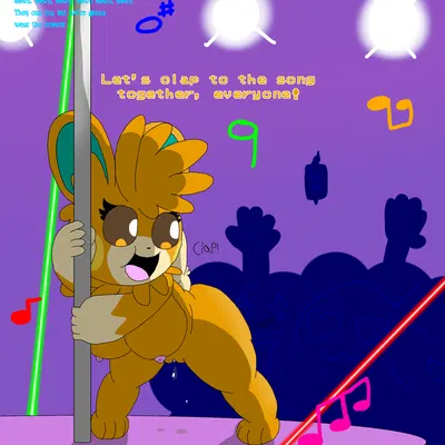 tangerie the pawmot (nintendo, pokemon) created by monterrioashmore