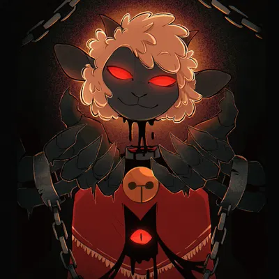 the one who waits (cult of the lamb, massive monster (studio)) created by freckledbastard