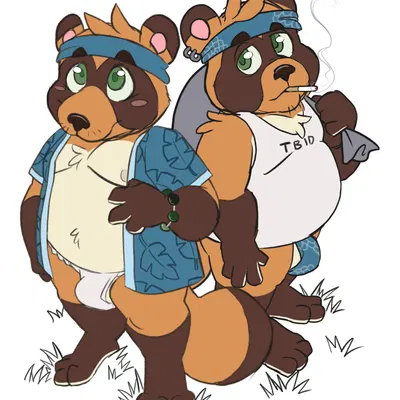 timmy nook, tommy nook (animal crossing, nintendo) created by tbid