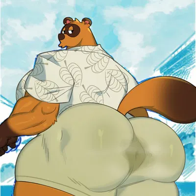 tom nook (animal crossing) (animal crossing, nintendo) created by furryonline1, meejikom