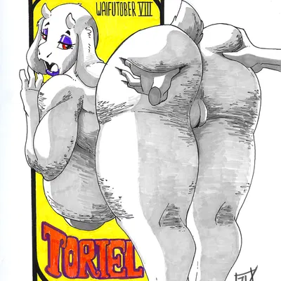 toriel (undertale (series)) created by zwitterkitsune
