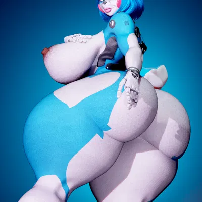 toy bonnie (fnaf) (five nights at freddy's, five nights at freddy's 2) created by houssem