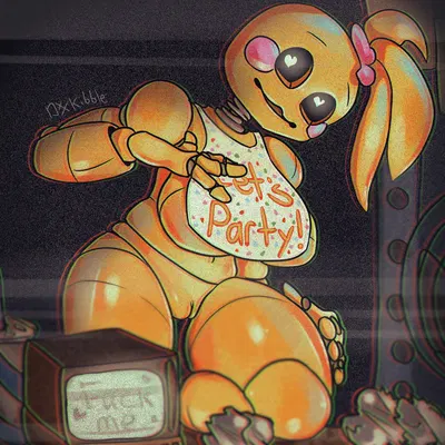 toy chica (fnaf) (five nights at freddy's, five nights at freddy's 2) created by oysterkibble
