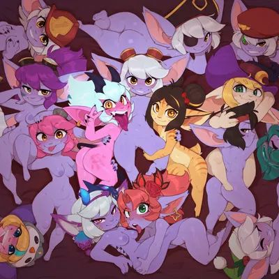 tristana (lol) (league of legends, riot games) created by huffslove