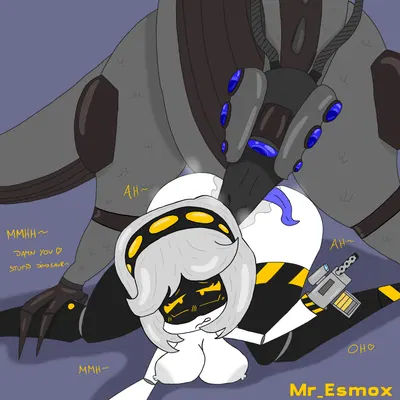 v (murder drones) (glitch productions, murder drones) created by mr esmox