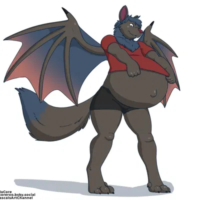 vin the bat created by pascal (artist)