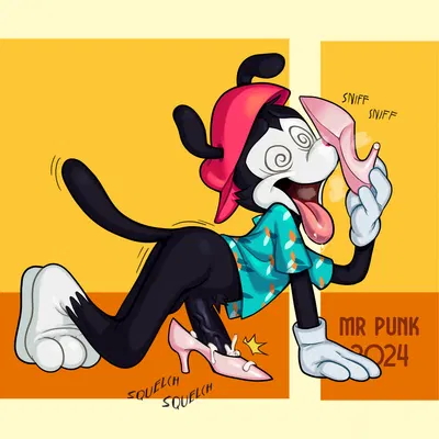 wakko warner (animaniacs, warner brothers) created by mrpunkmorph