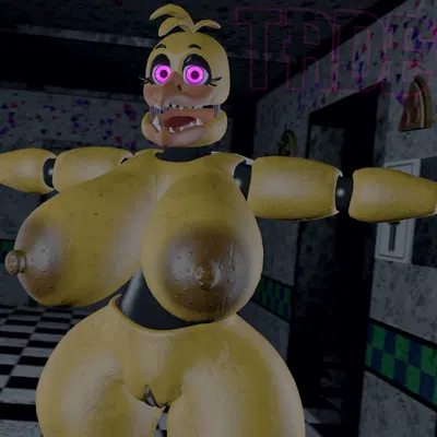 withered chica (fnaf) (five nights at freddy's, five nights at freddy's 2) created by tade48