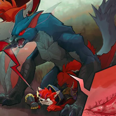 wolfyportal (capcom, monster hunter) created by tenebscuro