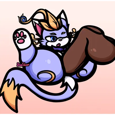 yuumi (lol) (league of legends, riot games) created by primsilver