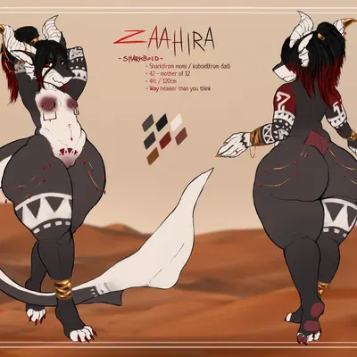 zaahira (heliocintrini) created by tyunre