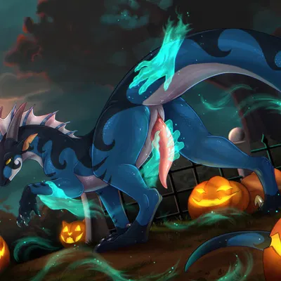 zekaine (halloween, mythology) created by darkarlett