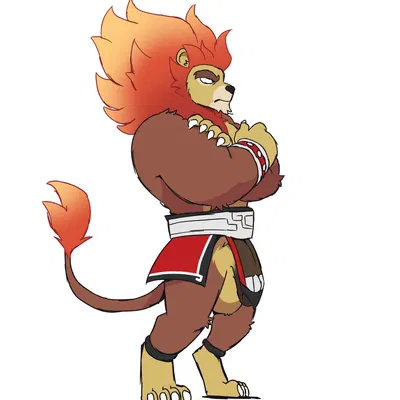 zetterburn (rivals of aether) created by junkztown