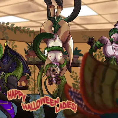 addison rodgers, addy otter, maddison rivers (halloween, little shop of horrors) created by ashcinderwolf