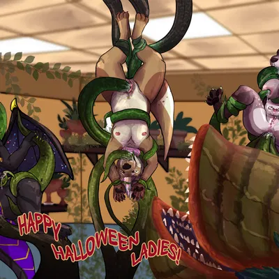 addison rodgers, addy otter, maddison rivers (halloween, little shop of horrors) created by ashcinderwolf