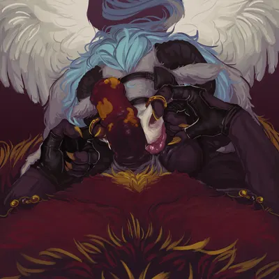 adelaide (acluelessbull), gabriel (acluelessbull) created by dandude