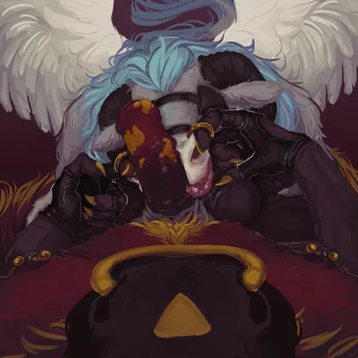 adelaide (acluelessbull), gabriel (acluelessbull) created by dandude