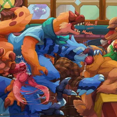 adi ambertail, harley humfeather, newt fleetfoot (amber isle) created by mythil flower