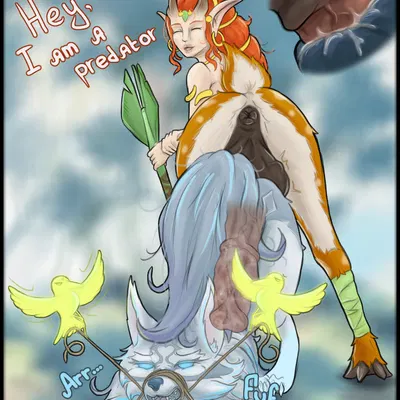 aiushtha the enchantress, crystal maiden wolf persona (dota, valve) created by saintmarmo