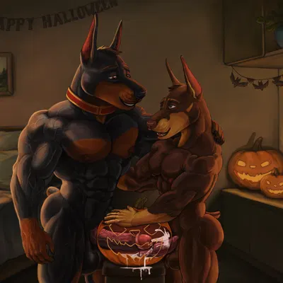 ake (amdog), klaus doberman (character) (halloween) created by amdog