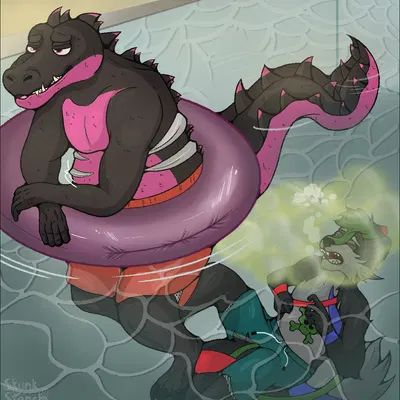 akeru, skunkor created by skunkstench