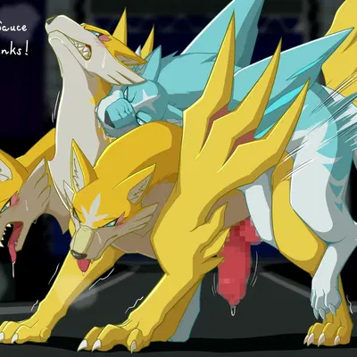 alan sylvasta, shirou ogami (brand new animal, studio trigger) created by howling wolves