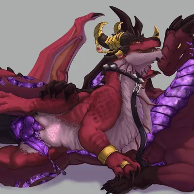 alexstrasza, haxur (blizzard entertainment, european mythology) created by chamuskinha