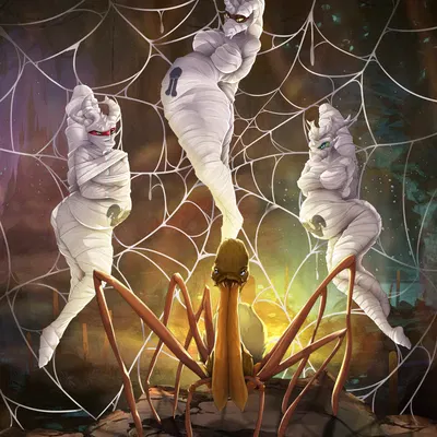 alexstrasza, onyxia (warcraft), rixi (van-roster) (blizzard entertainment, warcraft) created by nastya tan