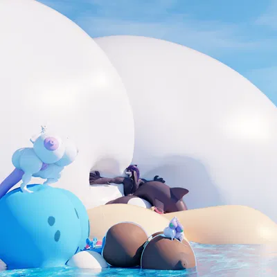 aleydra (vauvenader), aurora (darkdraketom), bell (darkdraketom) (nintendo, pokemon) created by darkdraketom