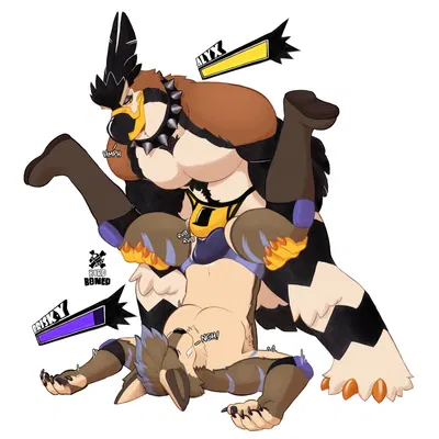 alyx (alyxavian), brisky (briskycoyote) created by alyxavian