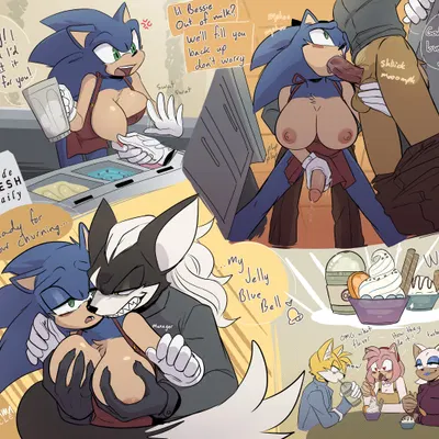 amy rose, infinite (sonic), miles prower (sega, sonic forces) created by toodamncycle