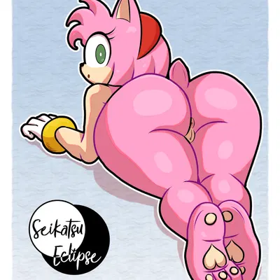 amy rose (sega, sonic the hedgehog (series)) created by seikatsueclipse