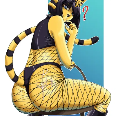 ankha (animal crossing) (animal crossing, nintendo) created by madara artworks