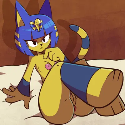 ankha (animal crossing) (animal crossing, nintendo) created by nova rain