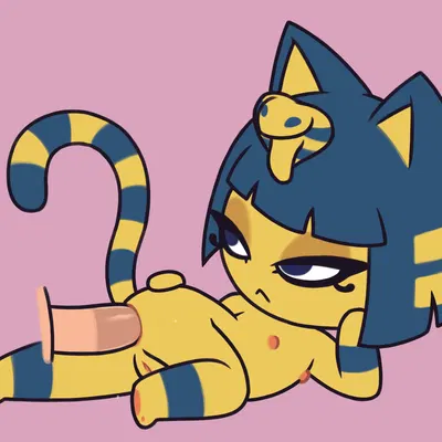 ankha (animal crossing) (animal crossing, nintendo) created by toffee (artist)