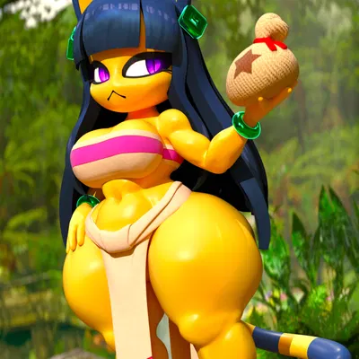 ankha (animal crossing), chel (the road to el dorado) (animal crossing, dreamworks) created by tahlian