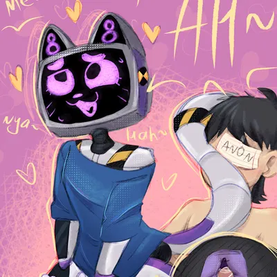 anon, kerfur omega (votv) (voices of the void) created by jelipherr (artist)