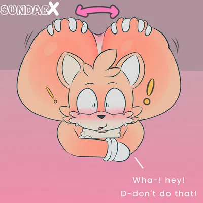 anon, miles prower (sega, sonic the hedgehog (series)) created by sundaebunnyx