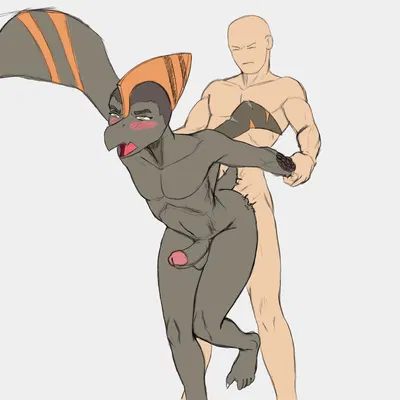 anon (snoot game), naser (gvh) (cavemanon studios, goodbye volcano high) created by prometheuzone, third-party edit