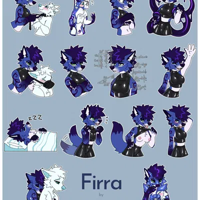 anthro anon, firra created by maefeline