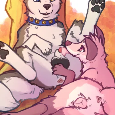 anvil (hakudoge), nettle (kettukarkki) created by kettukarkki