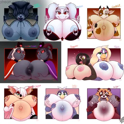 arctica (drxii), beejay bearkowitz, goat (cult of the lamb) (baldur's gate, baldur's gate 3) created by drxii