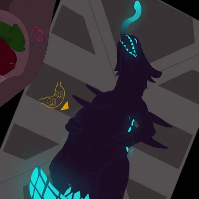 artificer (rain world), saint (rain world) (rain world, videocult) created by joorff draws