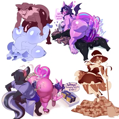 arty (ascendedarty), leeson smith, tenta (tentabat) created by tentabat