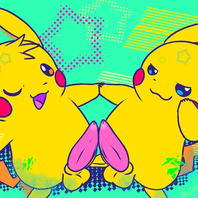 ash's pikachu, sparky (pokemon) (nintendo, pokemon) created by mincheeto